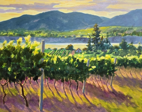 Summer Evening at Poplar Grove