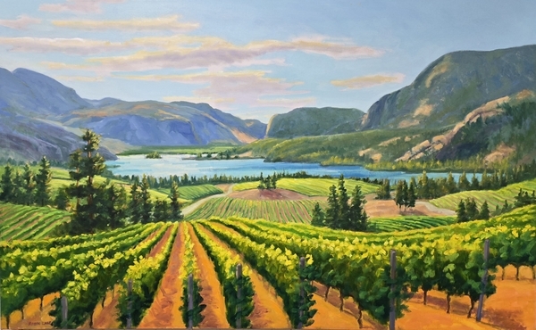 Above Vaseaux Lake